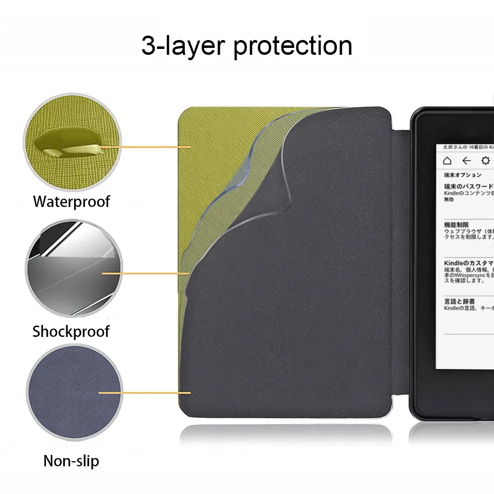 Магнитный умный чехол для Amazon New Kindle Paperwhite, выпущенный чехол funda для Kindle Paperwhite 4 10th Generation Case