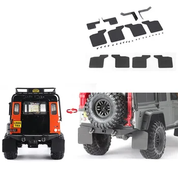 

Rubber Front & Rear Mud Fender Mudguard with Metal Stand for 1/10 TRAXXAS TRX4 Defender D110 RC Car Parts