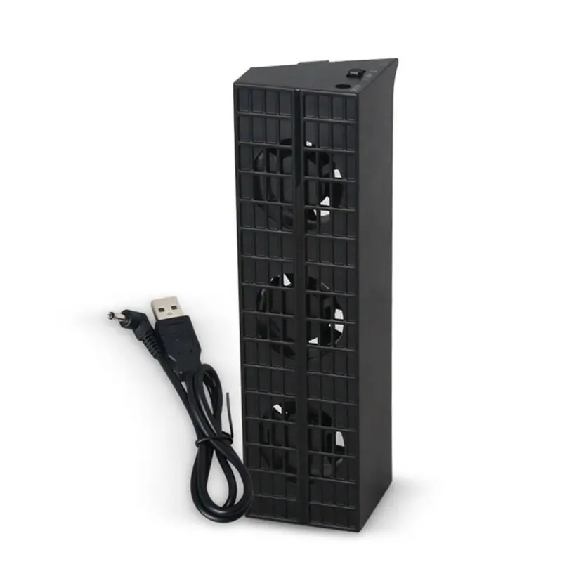 Охлаждающий кулер вентилятор отвод тепла контроль температуры с USB кабель питания для PS4 тонкая игровая консоль 3F05