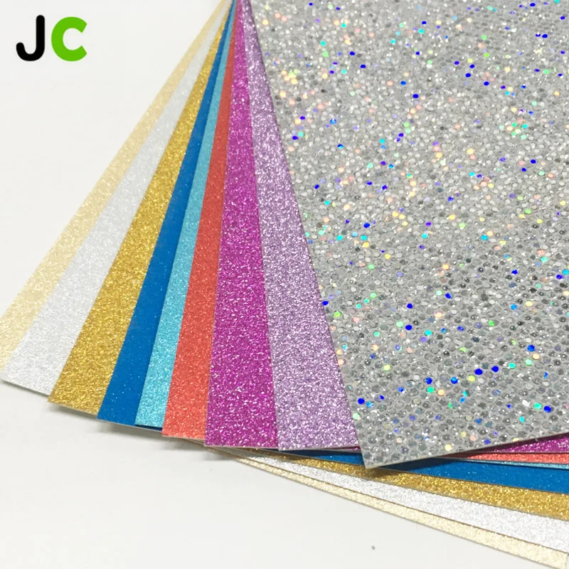 

Matte Glitter Craft Paper Cardstock Party Decoration Gift Wrapping Paper Card Making DIY Scrapbook Craft Paper DRT JC 8.5''x11''