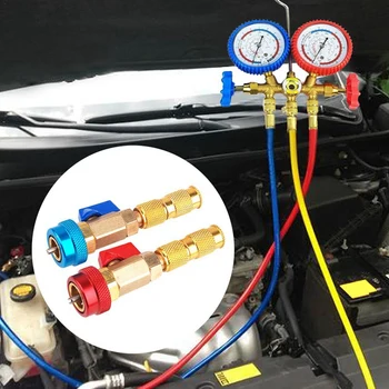 

Car Air Conditioning Valve Core R134A Quick Remover Installer Low Pressure Refrigerant Freon Adapter Kit Valve Core Remover Tool