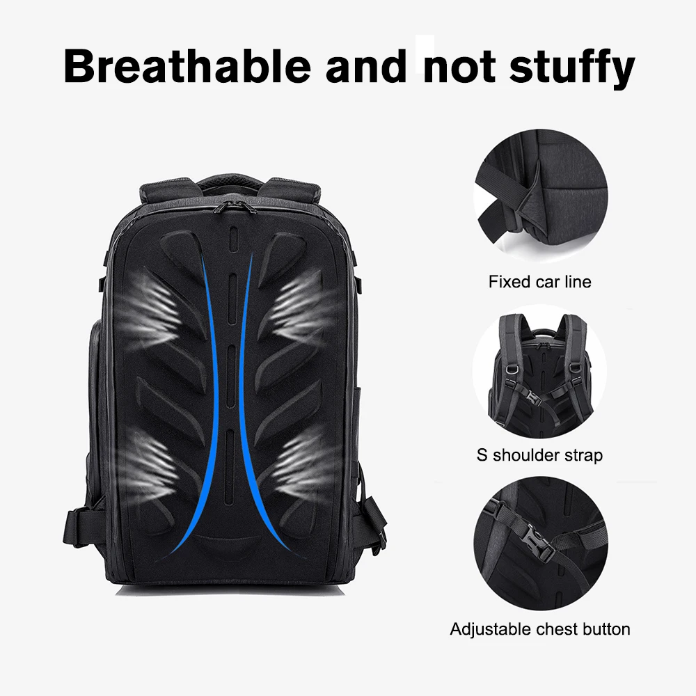 Professional Camera Bag Waterproof Breathable