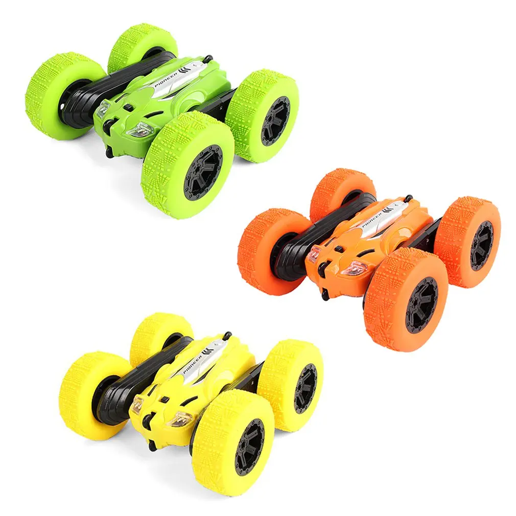 

RC Stunt Car Tumbling Drift Crawler Vehicle 360 Flips Double Sided Rotating Tumbling 1:24 2.4G 4CH RC Car Toys Gift