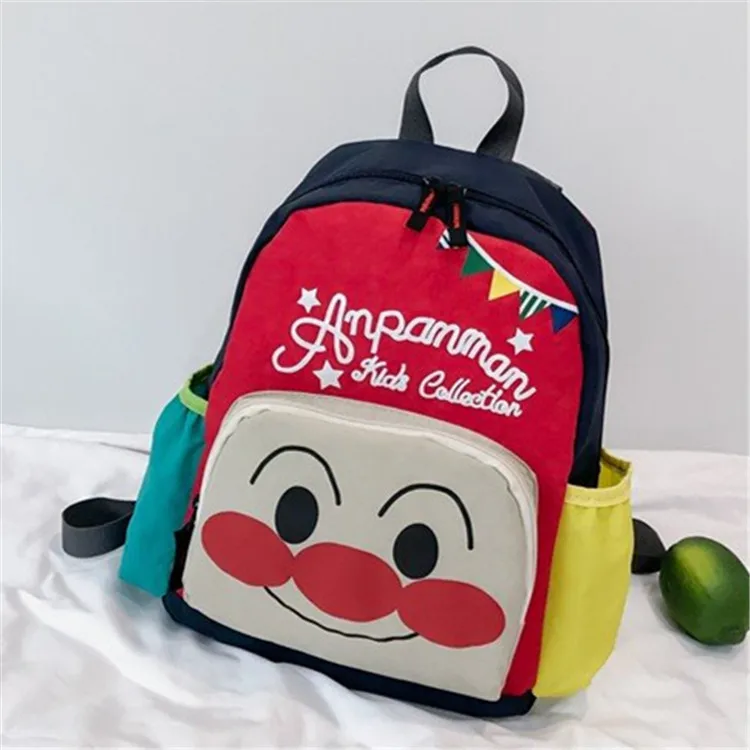 

Kindergarten Backpack Korean-style Cartoon Children Backpack Travel Cute Bread Superman qin zi bao Schoolbag for Elementary Scho