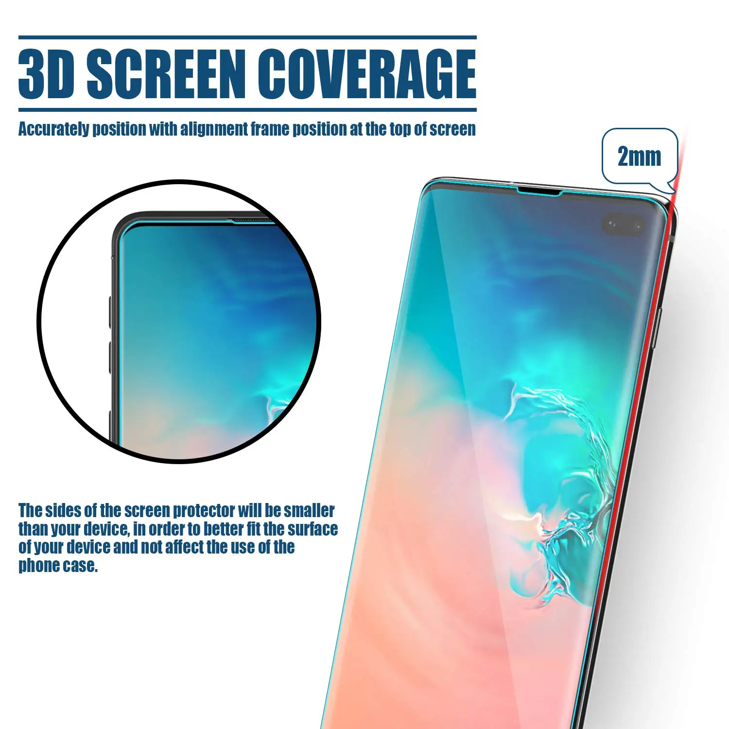 УФ жидкий клей изогнутое закаленное стекло для samsung Galaxy S8 S9 Plus S10 Lite Note 8 9 10 Plus полное покрытие защита экрана УФ-пленка