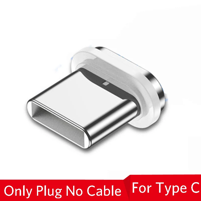 Only Type C Adapter Oppselve Магнитный кабель Micro usb type C для iPhone X 7 XS 11 1M 2M 3A провод для быстрого заряда type-C Магнитный зарядный кабель для телефона - Цвет: Only Type C Adapter