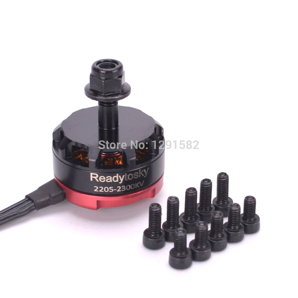 RS2205 2300kv бесщеточный двигатель RS 2205 3 4S для QAV200 210 250 FPV Quad Racing Robocat 270 Martian 190 230 255|2205
