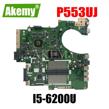 

NEW! For Asus P553UJ P553UF PRO553U PRO553UJ P553U Original Mianboard Laptop Motherboard test ok W/ I5-6200U/6198U GT920M/2GB