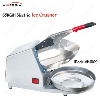 

HD109 Electric commercial Ice Crusher machine Smoothie ice shaver machine ice shaver crusher with capacity 65kg/hr