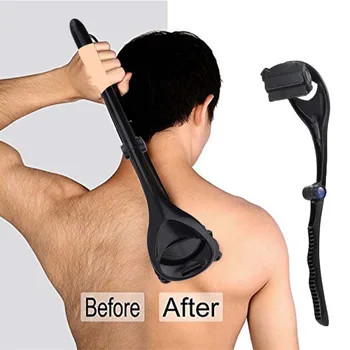 

Beauty Care Manual Razor Shaver Holders Blade Hair Masseur Shaving Leg Hair Back Two Knife Head Shaving Body Tool Dropshipping