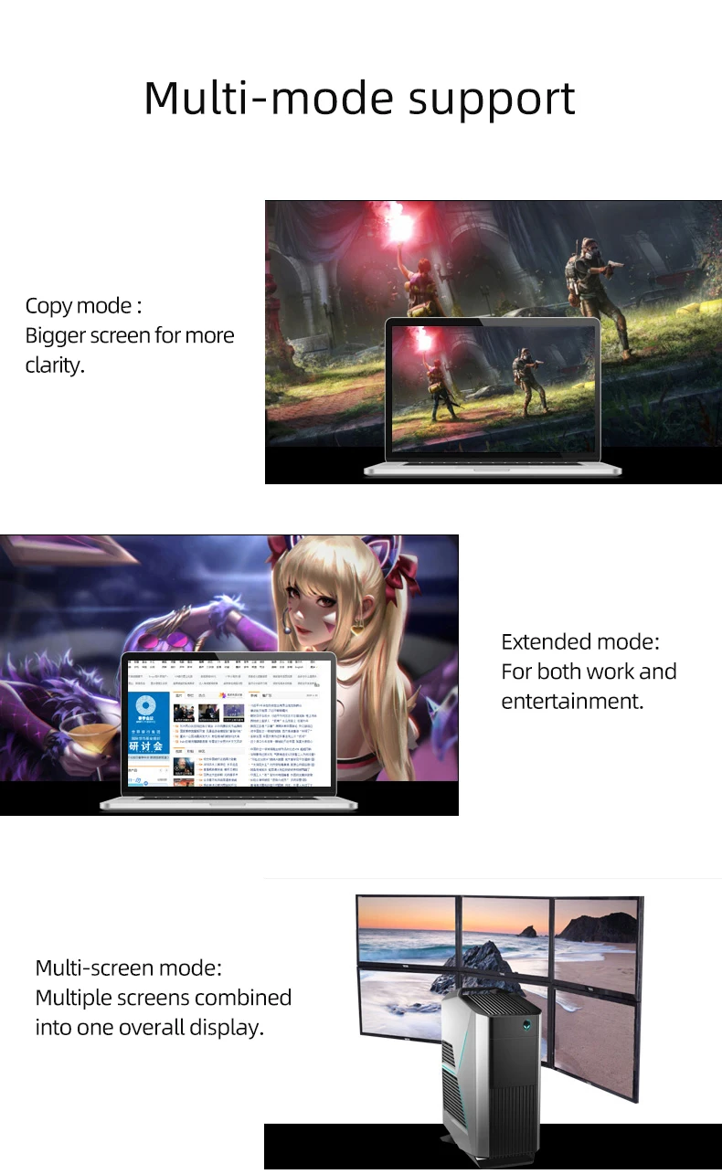 Moshou 8K DisplayPort to HDMI-compatible Cable UHD 8K@60Hz 4K@120Hz Ultra Speed 48Gbps HDR for projector HDTV DP1.4 to HD2.1