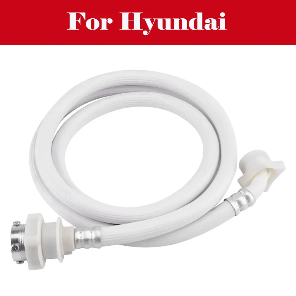

Washing Machine Inlet Pipe Water Feed Fill Hose With 90 Degree Bend For Hyundai HYS72F Weston WMI-701 Gem GWM-808GA