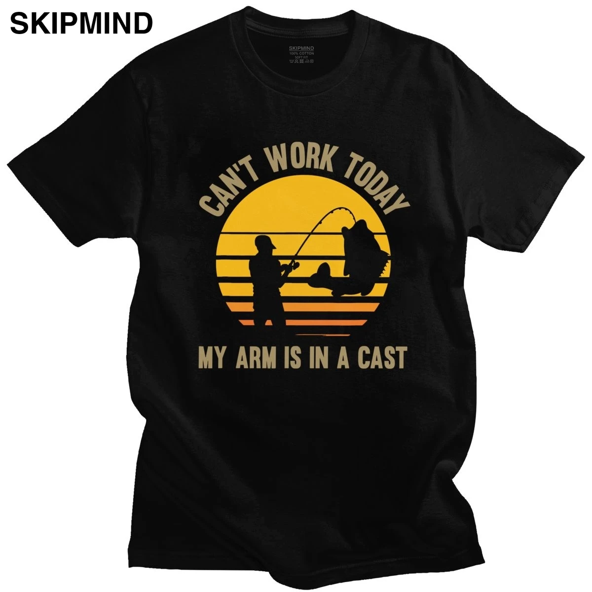 Уникальные мужские футболки с надписью My Arm Is In A Cast хлопковая футболка короткими