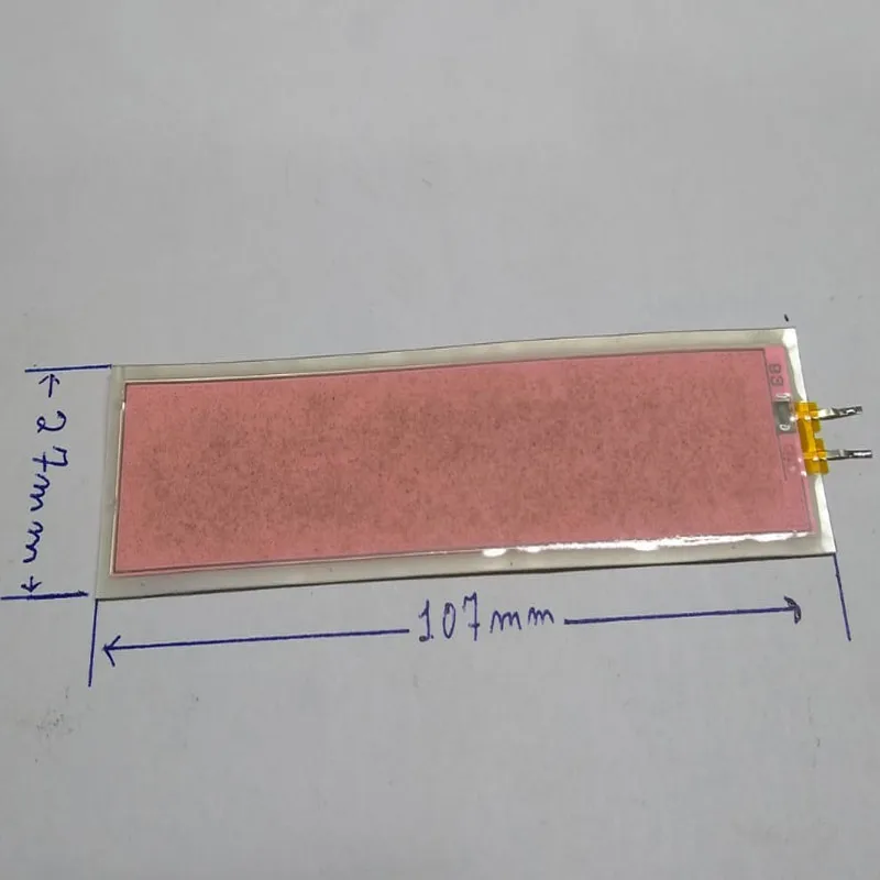 10.7*2.7cm El Lighting Stripe EL Backlight El Lighting Sheet  Without Inverter