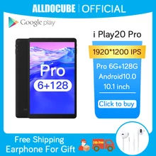ALLDOCUBE iPlay20 Pro 10.1 inch Android 10 Tablet PC 6GB RAM 128GB ROM 9863A Tablets 4G LTE phone call iplay 20