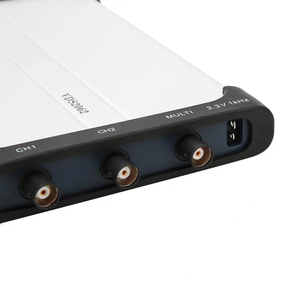 Owon VDS2062 60 МГц 2 канала 1 GSa/s Виртуальный USB цифровой осциллоскоп осциллограф комплект высокого качества