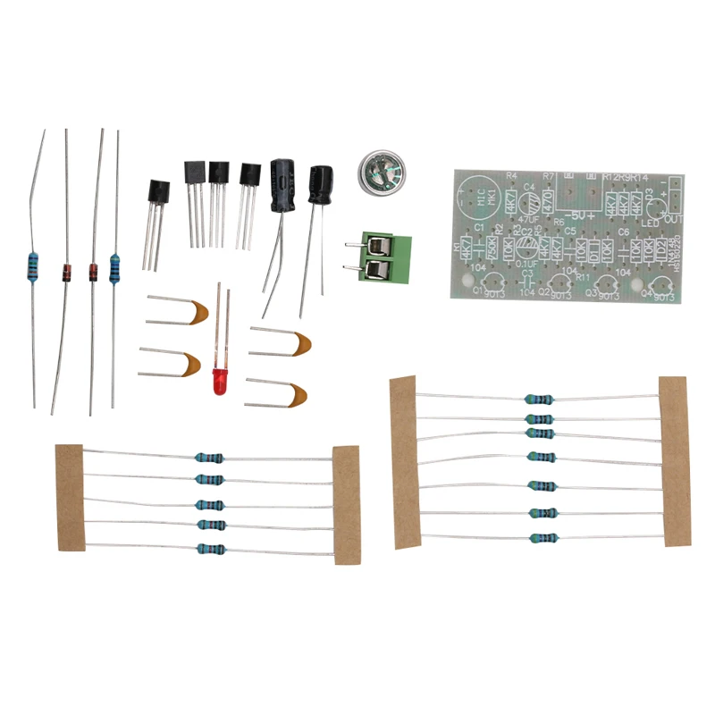 

New Voice Sound Activated LED Switch Clapper Control Trousse DIY Kit Suite