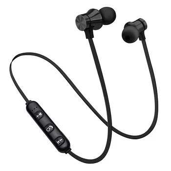 

Magnetic Bluetooth Earphone Stereo Waterproof Earbuds Wireless Headphones in Ear Headset with Mic for iPhone Xiaomi