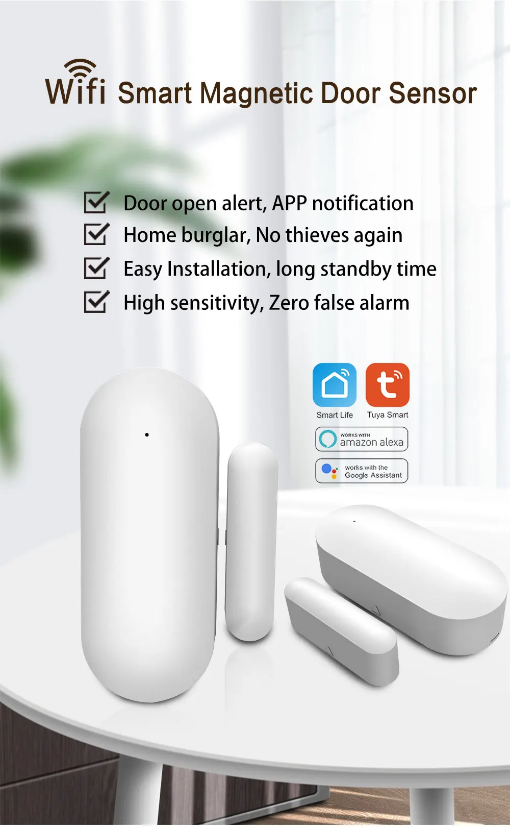 WiFi  Smart Door Sensor