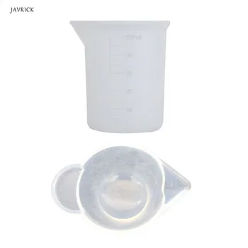 

Disposable Measuring Cup with Scale Silicone Molds DIY Handmade Epoxy Mold