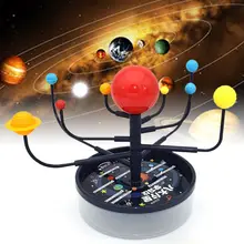 1Set Zonnestelsel Negen Planeten Model Science Kit Diy Montage Ouder-kind Interactie Planetarium Speelgoed Kinderen Educatief Speelgoed