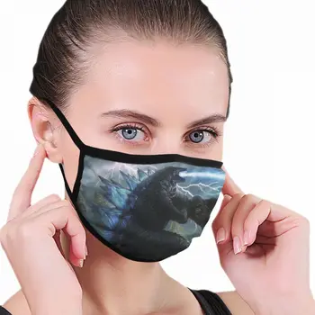

2020 Spring Winter 3D Print Kingkong Mouth Mask Thin Personality 3D Mask Men Women Dustproof Earloop Face Mouth Mask