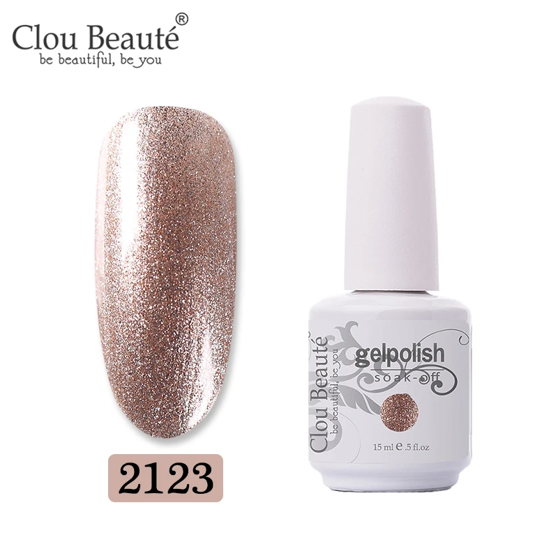 Clou Beaute красная серия УФ светодиодный Гель-лак для ногтей Полупостоянный УФ-лак Гель-лак украшения ногтей маникюр праймер - Цвет: 2123