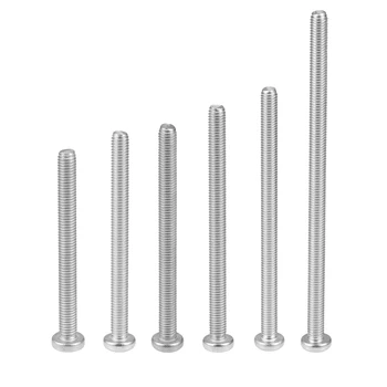 

uxcell 5-25pcs M5 Machine Screws Pan Phillips Cross Head Screw 304 Stainless Steel Fasteners Bolt 55/60/65/70/75/80/90/100mm