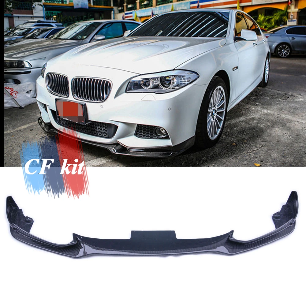 BMW F10 F11 M-Tech & M-Sport DP Style Rear Bumper Splitter Lip Carbon Fiber CF