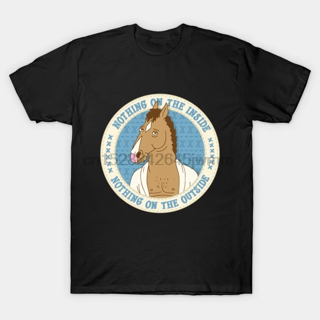 Мужская футболка Nothing on Two Side Bojack с принтом футболки топы | одежда