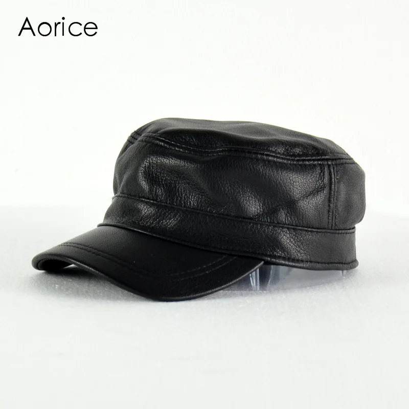 gents leather cap