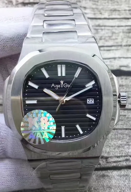 Роскошные брендовые новые Автоматические Мужские механические часы сапфир прозрачный черный синий циферблат Glide soth второй светящиеся часы AAA