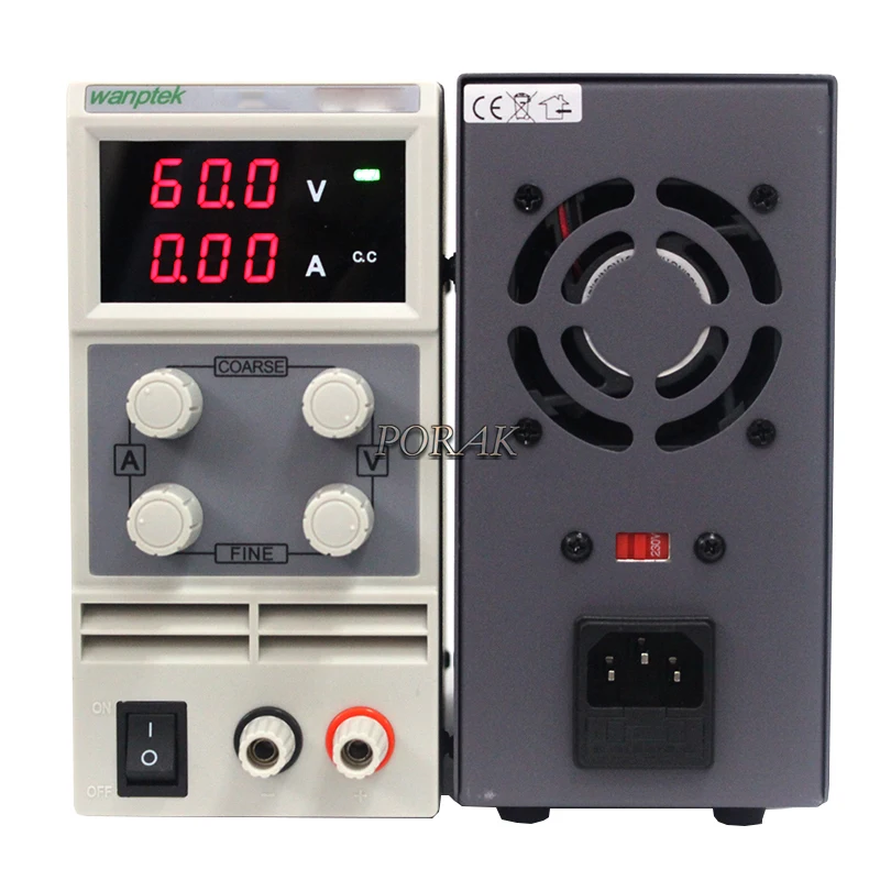 Wanptek мини импульсный источник питания постоянного тока KPS605D/DF 60 в 5A Одноканальный