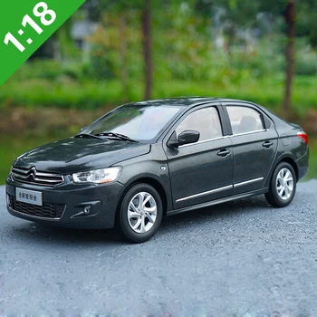 

1:18 High Meticulous Citroen New Elysee Alloy Model Car Static Metal Model Vehicles With Original Box