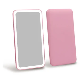 

Intelligent LED Makeup Mirror Portable Natural Light Wireless USB Charge Refill Desktop Cosmetic Mirror Brightness Dimmable