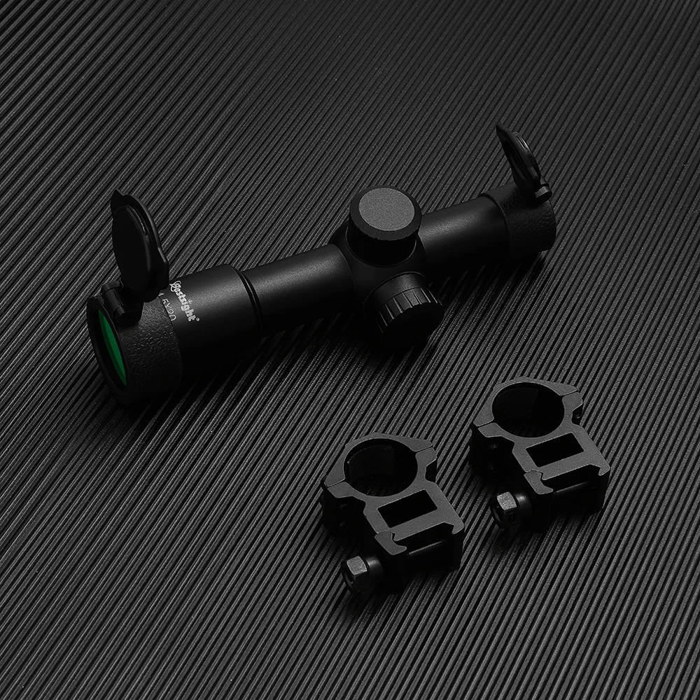 Rifle Scope Bestsight 4.5X20 Compact Scopes AR15 Hunting Rifle Scope P4 Glass Etched Reticle Riflescope For Hunting Sight