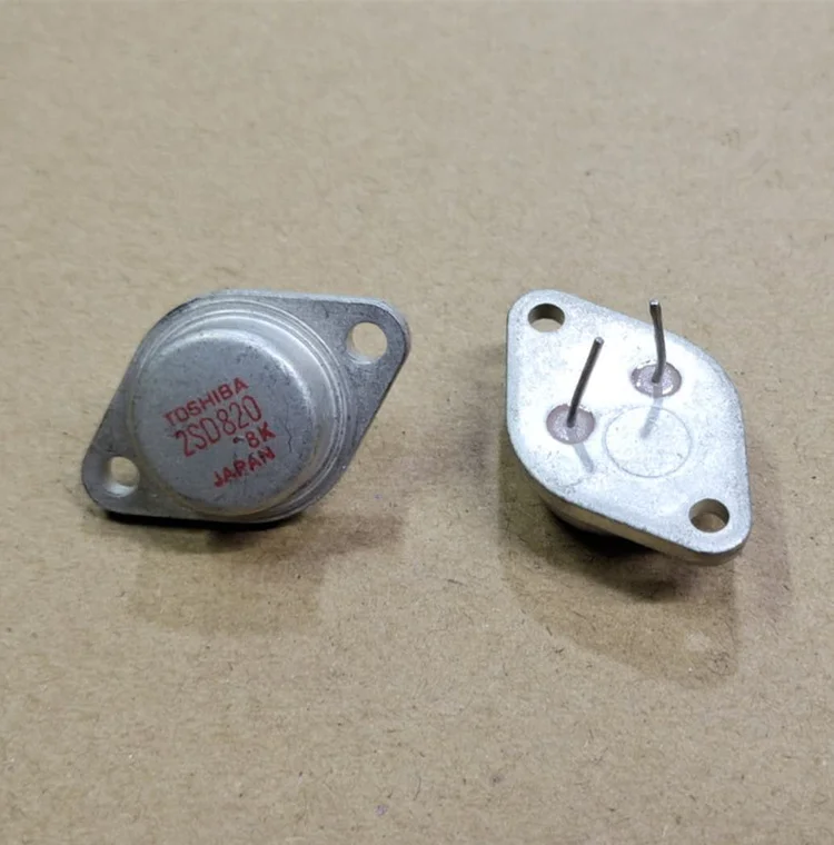 10 шт. японский TOSHIBA 2SD820 TO-3 цветной ТВ часто используемый Железный колпачок трубки