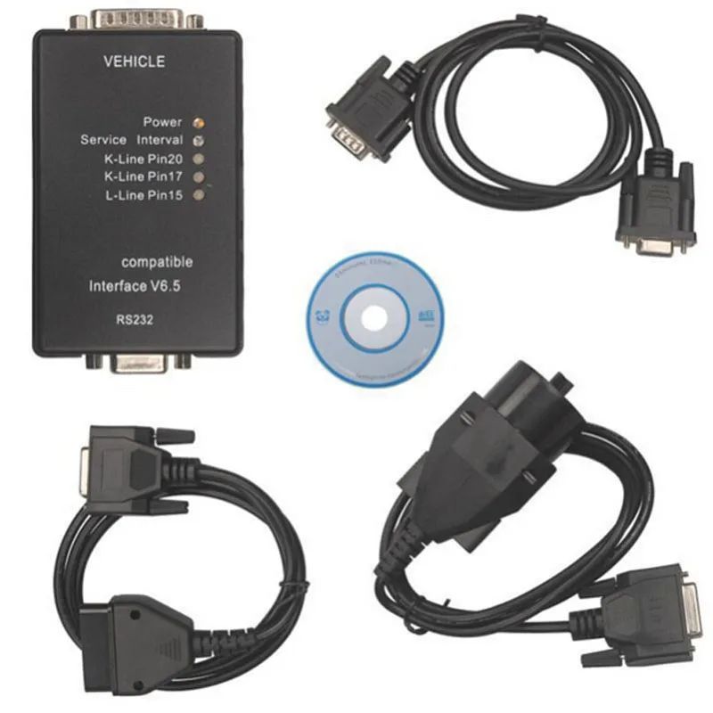 Профессиональный диагностический инструмент для Bm Carsoft 6,5 Carsoft V6.5 для MCU E30 E31 E32 E34 E36 E38 E39 E60 E65 RS232 Интерфейс