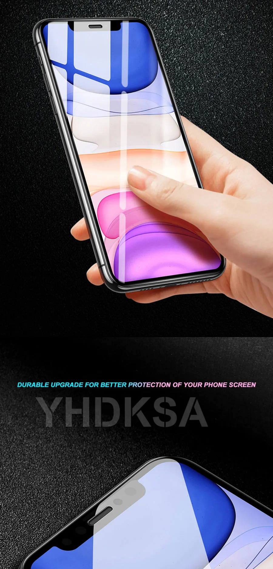 99D защитное закаленное стекло для iPhone 11 Pro X XR XS Max Защитное стекло для iPhone 8 7 6 6S Plus стеклянная пленка