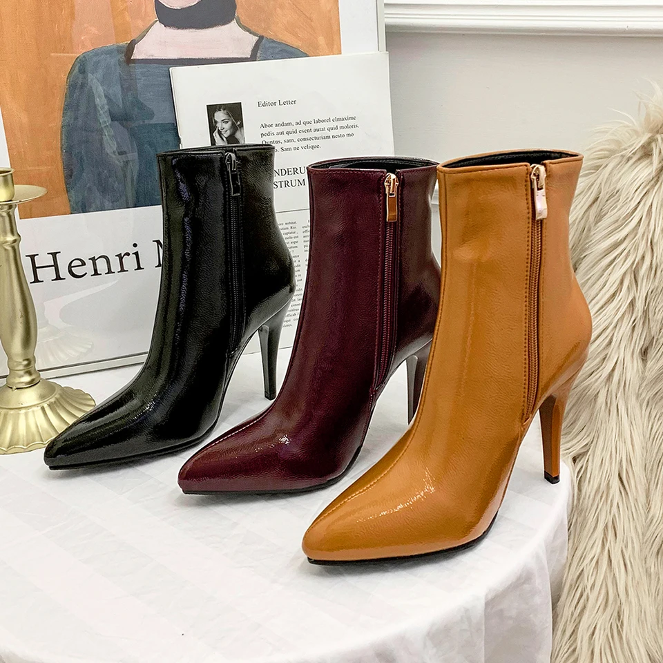 maxime stiletto bootie