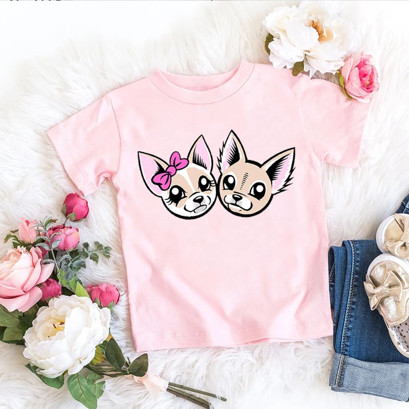 Kawaii Me Contro Te Children's Print Graphic T-Shirt – Short Sleeve Kids' Top