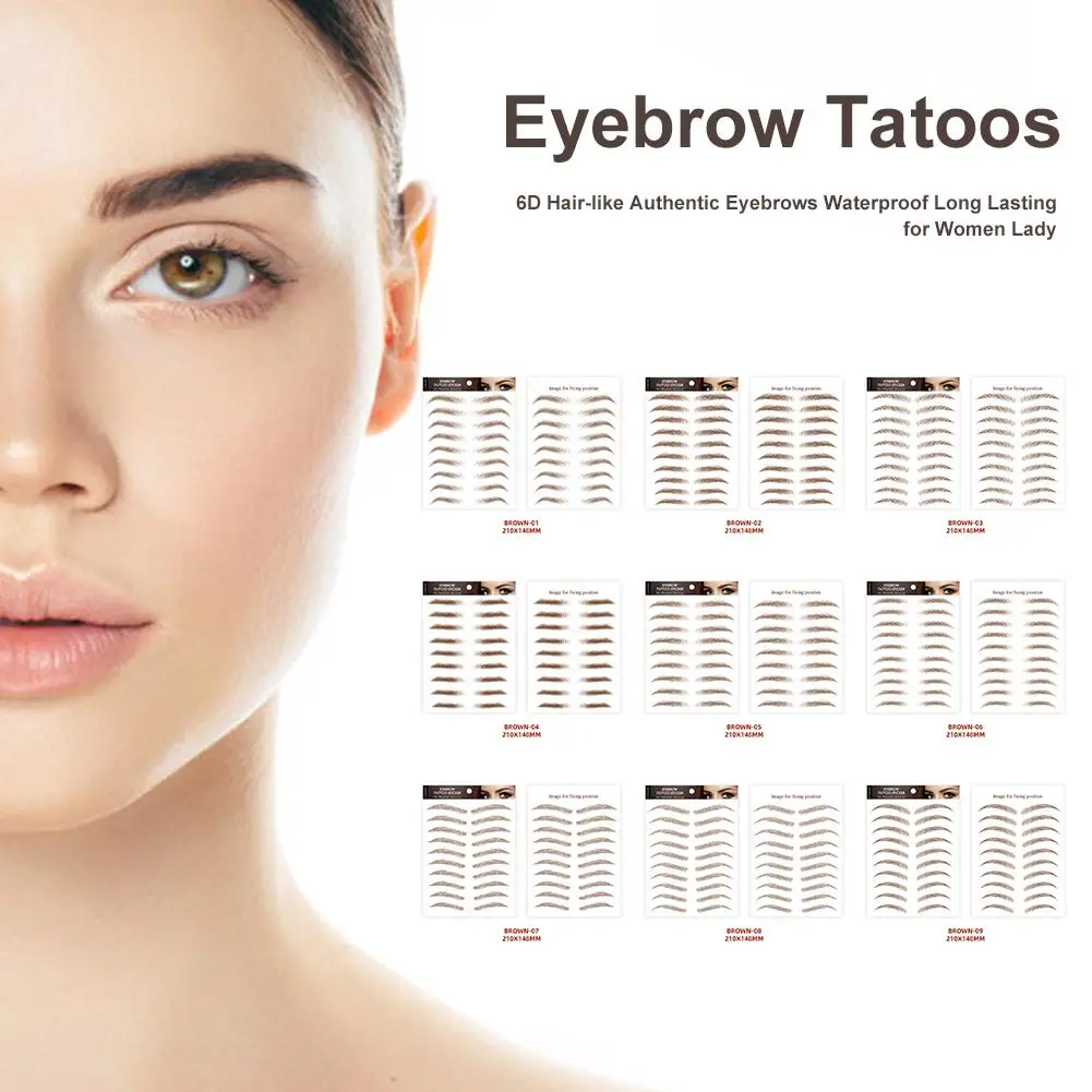 Eyebrow Threading Shapes Chart