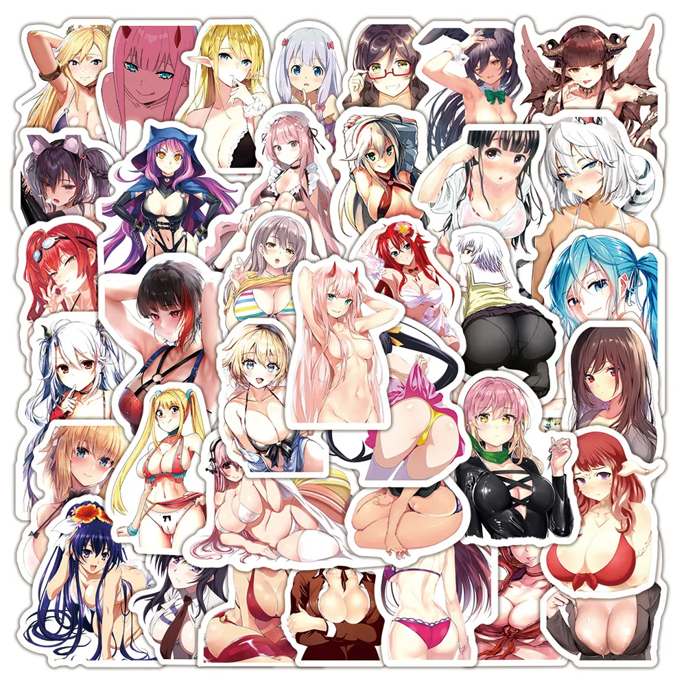 Стикеры аниме Hentai 10/30/50/100 шт. | Игрушки и хобби