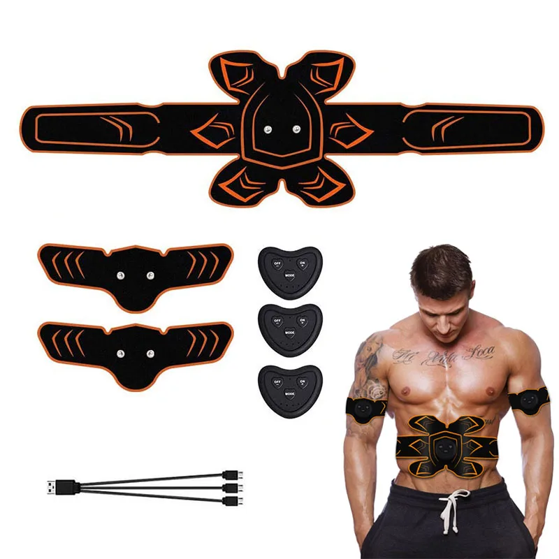 

Bodybuilding EMS Electric Muscle Stimulator Fitness Massage Muscle Stimulator Abdominal Trainer Exerciser Home Gym Workout