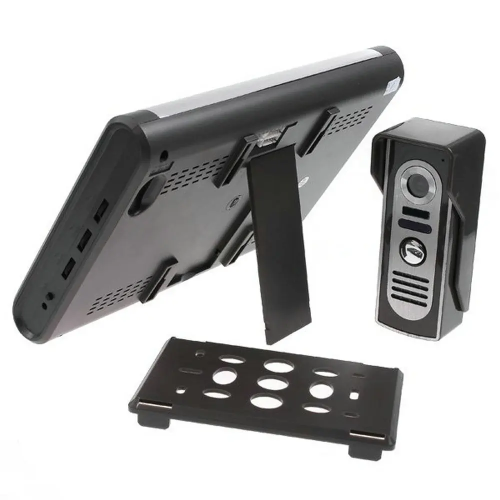 MAOTEWANG 7 Inch Color Video Door Phone Doorbell Intercom System  Video Door Entry Panel Intercoms for Private Home Call Panel