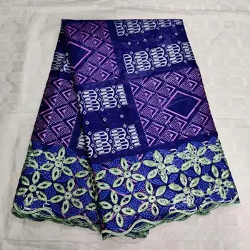 

Free shipping High quality Purple Gold African fabric Shadda Bazin riche fabric Guinea brocade for casual cloth or dress