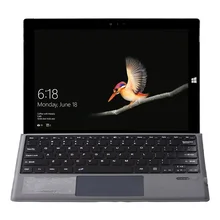 Sohokda fábrica original microsoft surface pro 3/4/5/6/7 tablet sem fio bluetooth 3.0 tablet teclado computador portátil teclado de jogos
