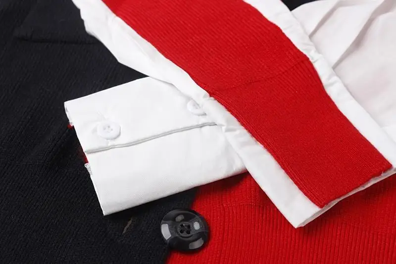 Женские осенние кардиганы больших размеров с длинным рукавом и карманами, яркие цветные кардиганы в стиле пэчворк, женский свитер с v-образным вырезом, пальто