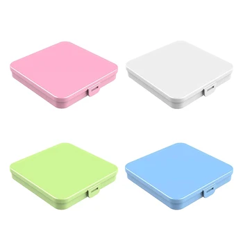 

Portable Dustproof Moisture-proof Storage Box Mask Case Medicine Storage Box Band-aid Bill Temporary Storage Folder