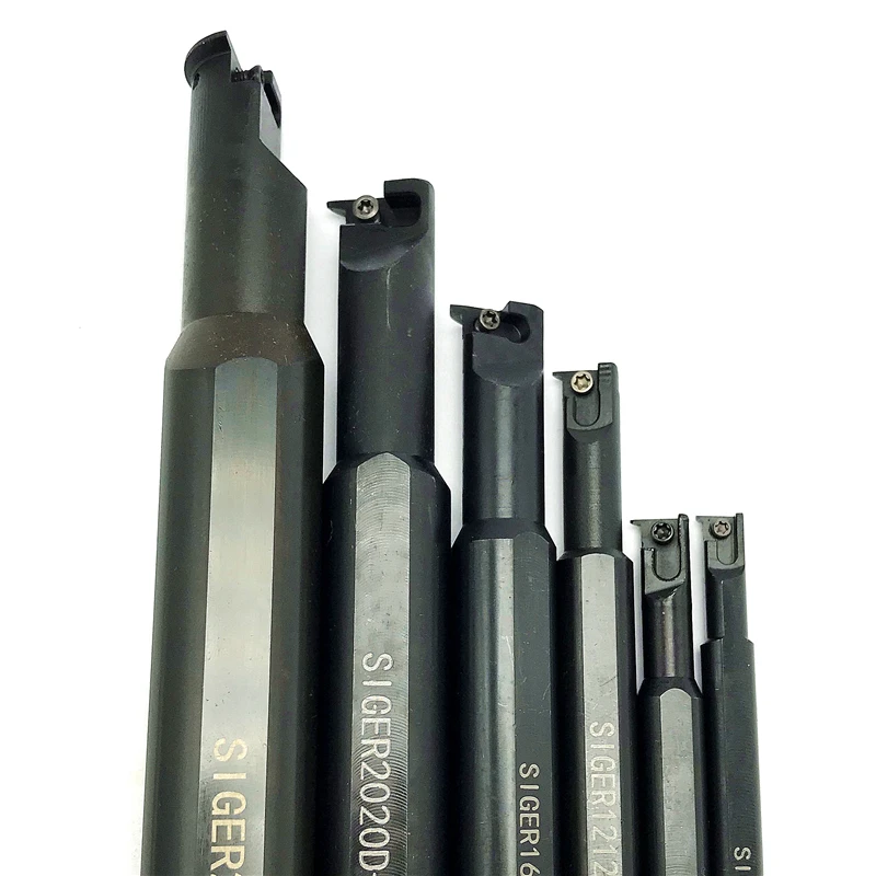 

1PCS SIGER0808A 1010B 1210B 1412C 1616C 2020D 2520D-EH Turning Tool Holder Boring Bar CNC Lathe SIGER Small Bore Cutter Holder